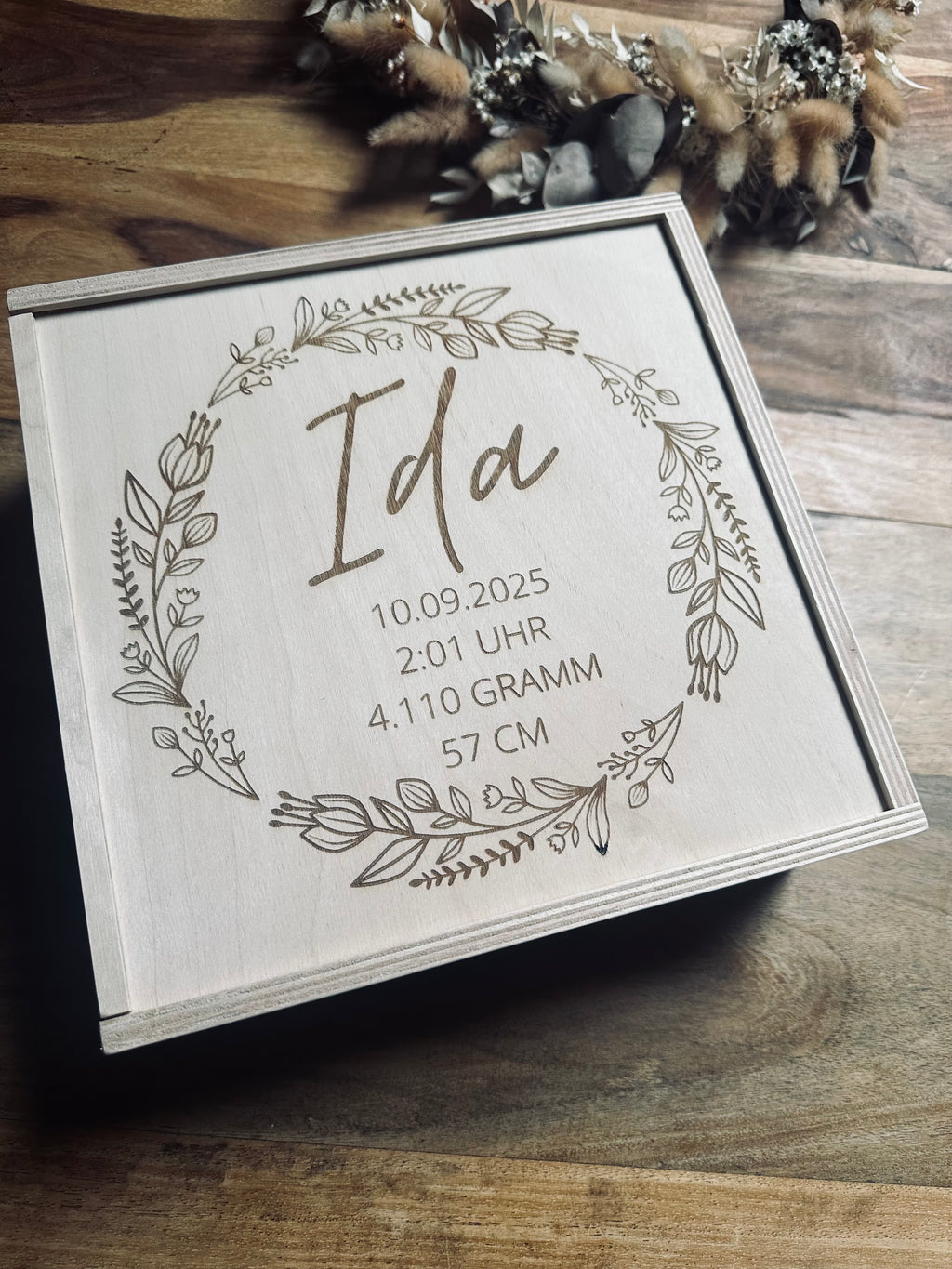 Erinnerungsbox | zur Geburt