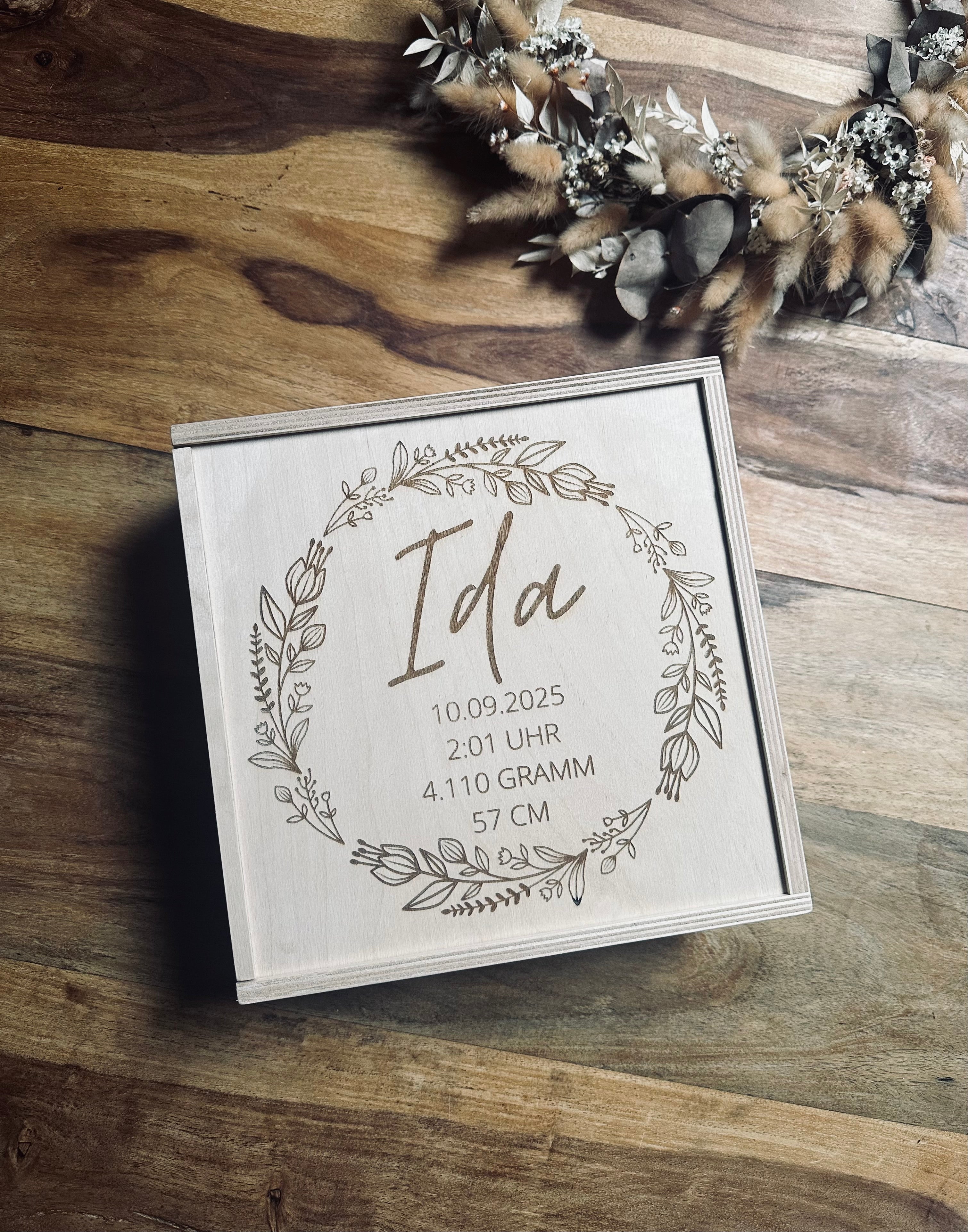 Erinnerungsbox | zur Geburt